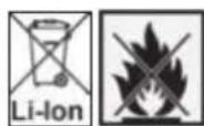PARKSIDE PALP 20Li B2 - Symbols on the Battery - 4