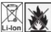 PARKSIDE PALP 20Li B2 - Symbole na akumulatorze - 4