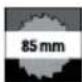 PARKSIDE PDRA 20Li A1 - Circular saw blades (symbols) - 7