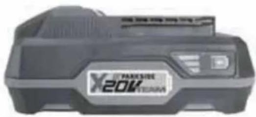 PARKSIDE PDRA 20Li A1 - Commande des batteries de rechange - 1