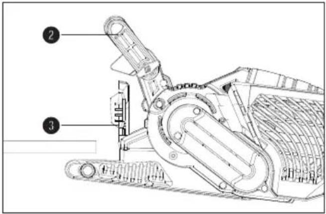 PARKSIDE PBSD 900 A1 - Frontafdekking opklappen - 1