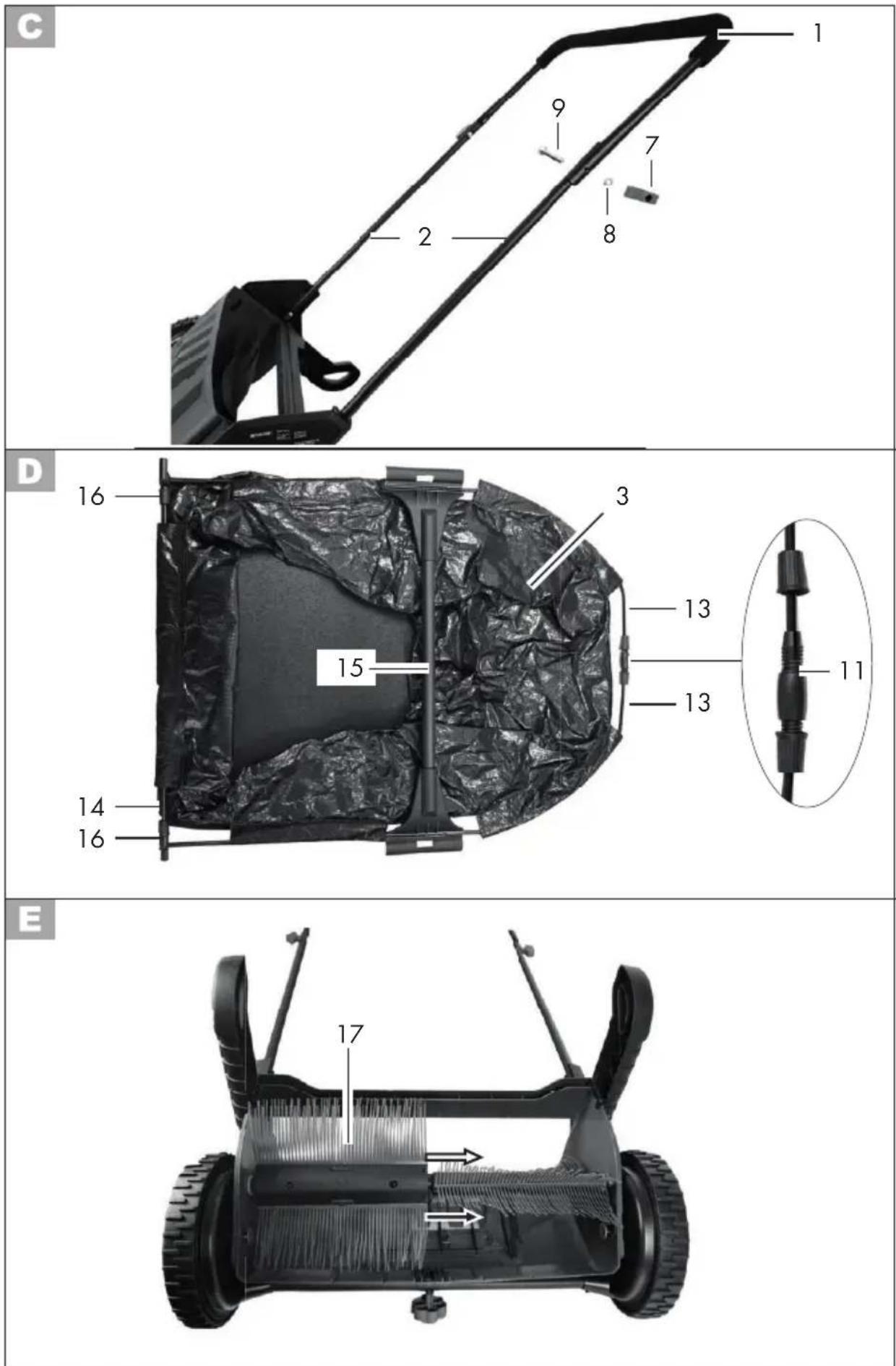 PARKSIDE PKM 103 A1 - Nadomestni deli in pribor so na voljo na spletni strani www.grizzlytools.shop - 1