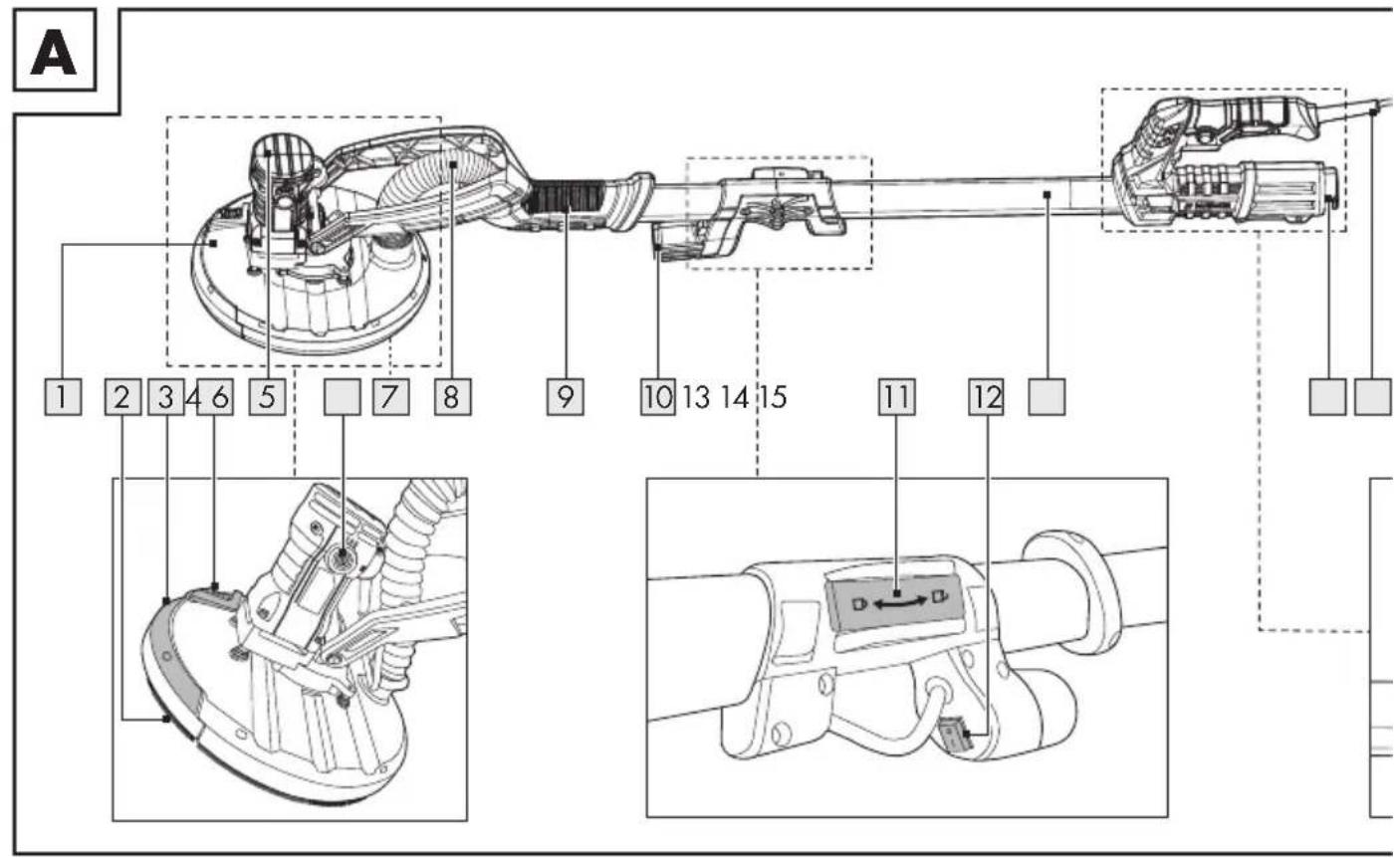 PARKSIDE PWDS 920 B2 - DRYWALL SANDER - 1