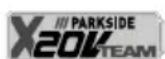 PARKSIDE PGKGA 40Li B2 - Symboler på apparatet - 1