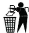 PARKSIDE PDT 40 F4 - Information about recycling and disposal - 1