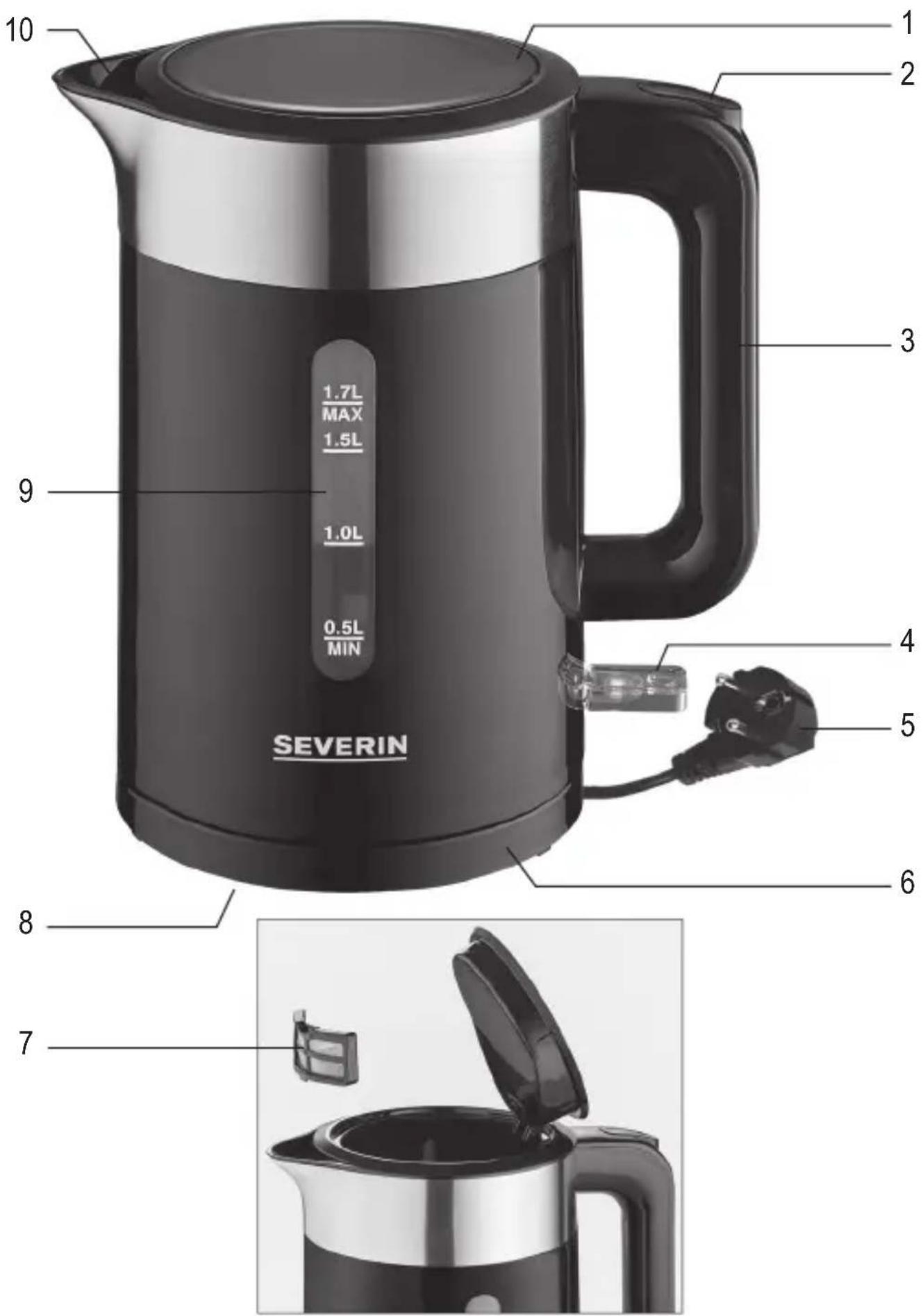 SEVERIN WK 9265 - Ihre - 1