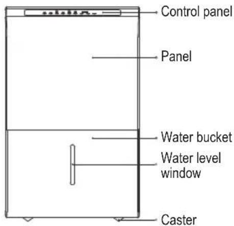 MIDEA MAD50C1AWS - Product overview - 1