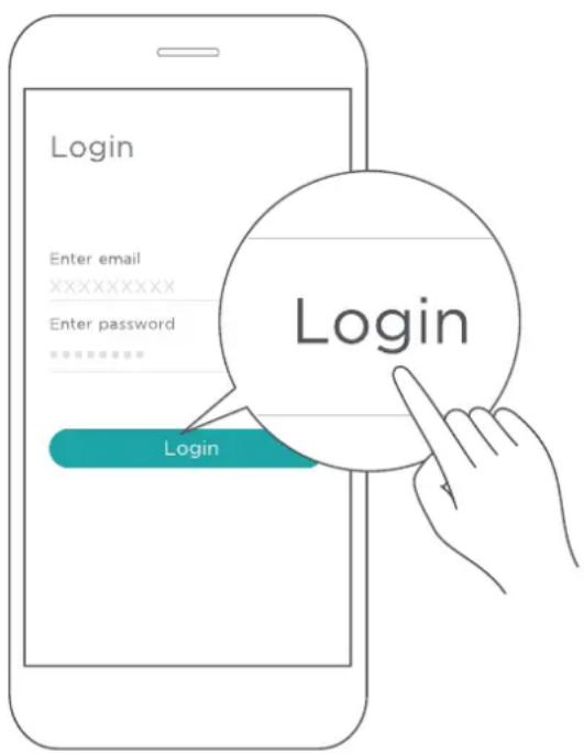 Login Enter email XXXXXXXXX Enter password Login