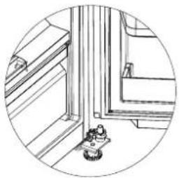 MIDEA MRS26D5AST - Extracción de la puerta del refrigerador - 2