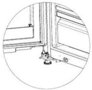MIDEA MRS26D5AST - Ensamblaje de la puerta del congelador - 1
