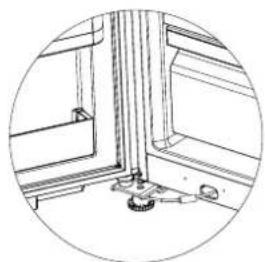 MIDEA MRS26D5AST - Retrait de la porte du congélateur - 2