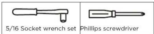 MIDEA MRS26D5AST - TOOLS REQUIRED - 1