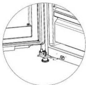 MIDEA MRS26D5AST - Extracción de la puerta del congelador - 5