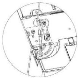MIDEA MRS26D5AST - Freezer Door Removal - 4