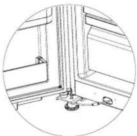 MIDEA MRS26D5AST - Freezer Door Assembly - 3