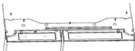 MIDEA MRS26D5AST - Assemblage de la porte du réfrigérateur - 3