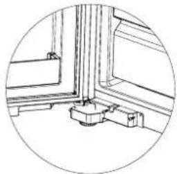 MIDEA MRS26D5AST - Ensamblaje de la puerta del congelador - 4