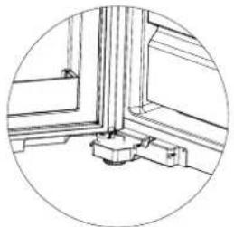 MIDEA MRS26D5AST - Extracción de la puerta del congelador - 1