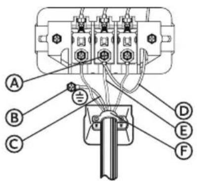 MIDEA MLE52N4AWW - 4-Wire system connections - 1