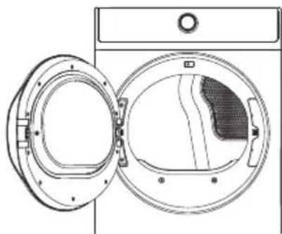 MIDEA MLE52N4AWW - PROCEDURE D'INVERSION DE PORTE - 7