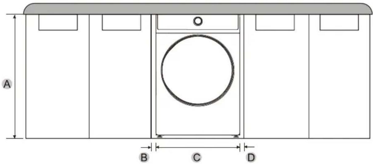 MIDEA MLE52N4AWW - INSTALLATION ENCASTRÉE - 1