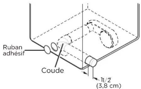 MIDEA MLE52N4AWW - Option 1: Aération latérale - 2
