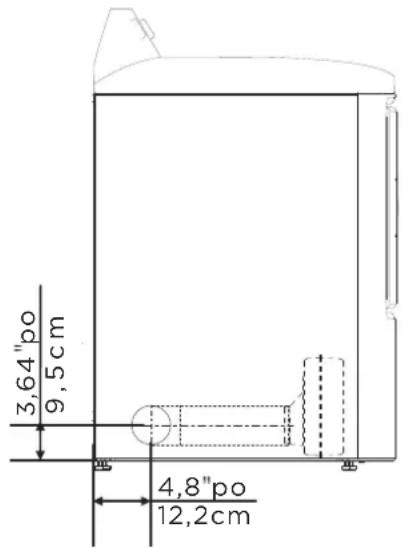 MIDEA MLE45N1BWWC - Dimensions pour l'installation - 3
