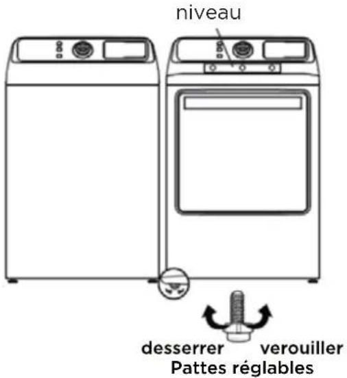 MIDEA MLE45N1BWWC - Niveau de la sécheuse - 1