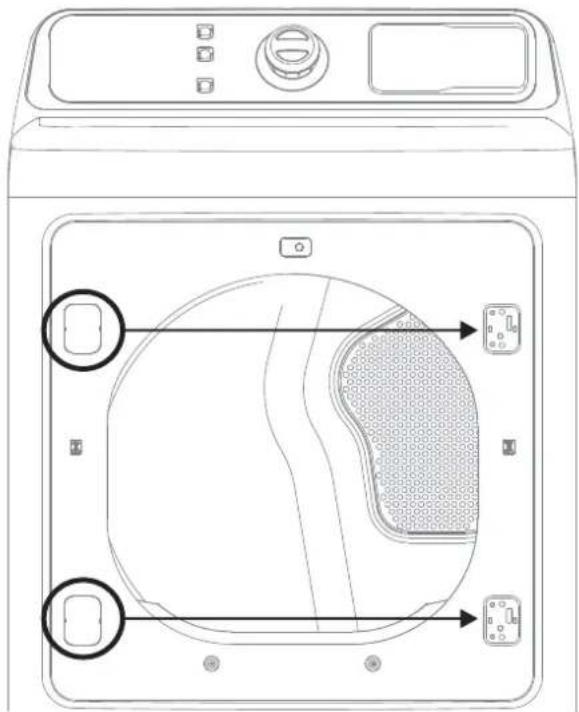 MIDEA MLE45N1BWWC - DOOR REVERSAL PROCEDURE - 2