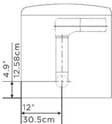 MIDEA MLE45N1BWWC - Dimensions for installation - 4
