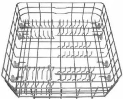 MIDEA MDT24H3ASTC - ADJUSTABLE RACK TINES - 1