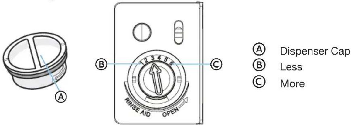 MIDEA MDT24H3ASTC - RINSE AID DISPENSER - 2
