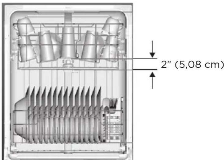 MIDEA MDT24H3ASTC - PANIER SUPÉRIEUR RÉGLABLE - 1
