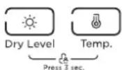 MIDEA MLE41N1AWWC - Setting the child lock - 2