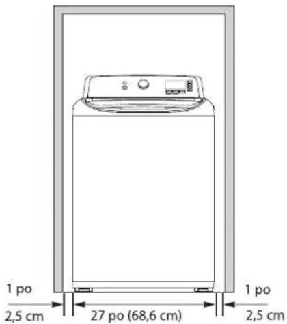 MIDEA MLV41N1AWWC - Installation dans un compartiment ou une armoire - 1