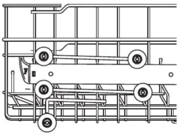 MIDEA MDT24H2AST - AJUSTE DE LA REJILLA SUPERIOR - 1