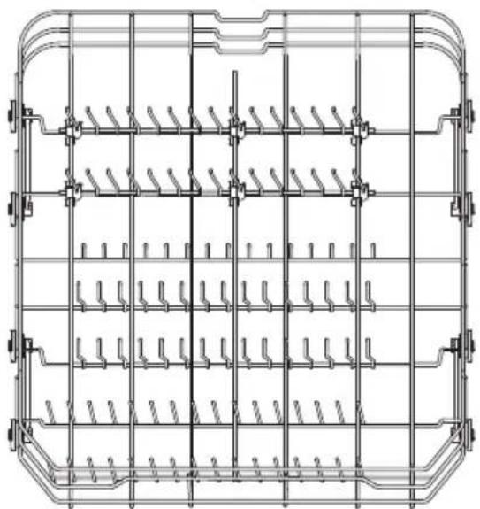 MIDEA MDT24H2AST - ADJUSTABLE RACK TINES - 1