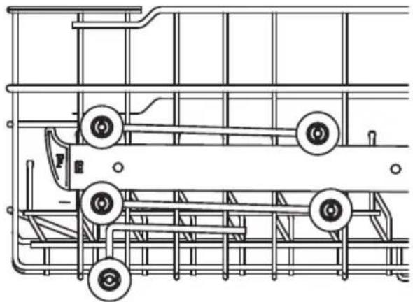 MIDEA MDT24H2AST - UPPER RACK - 1