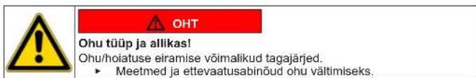 BOSCH SMV6ZBX01D - Hoiatuste struktuur - 1