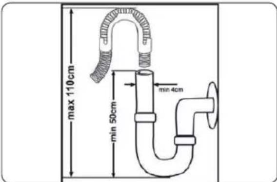 Frilec STUTTGART4510 - Drain Hose - 1
