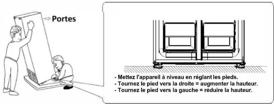 Frilec BONN MD452 135 040FDI - Mise à niveau du réfrigérateur - congélateur - 1
