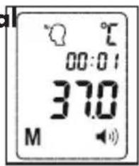 SILVERCREST IAN 322247 - - Tomar la temperatura en larente - 2