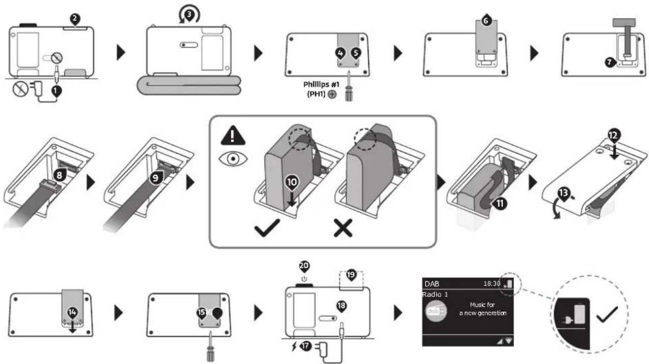 PURE Evoke Play - Using a ChargePAK (Evoke Play only) - 1
