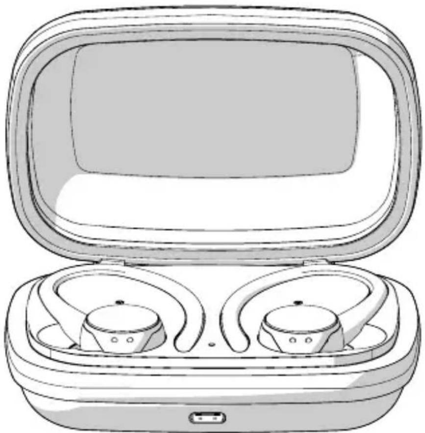 NEDIS HPBT8053BK - Fully Wireless Sports Earphones - 1