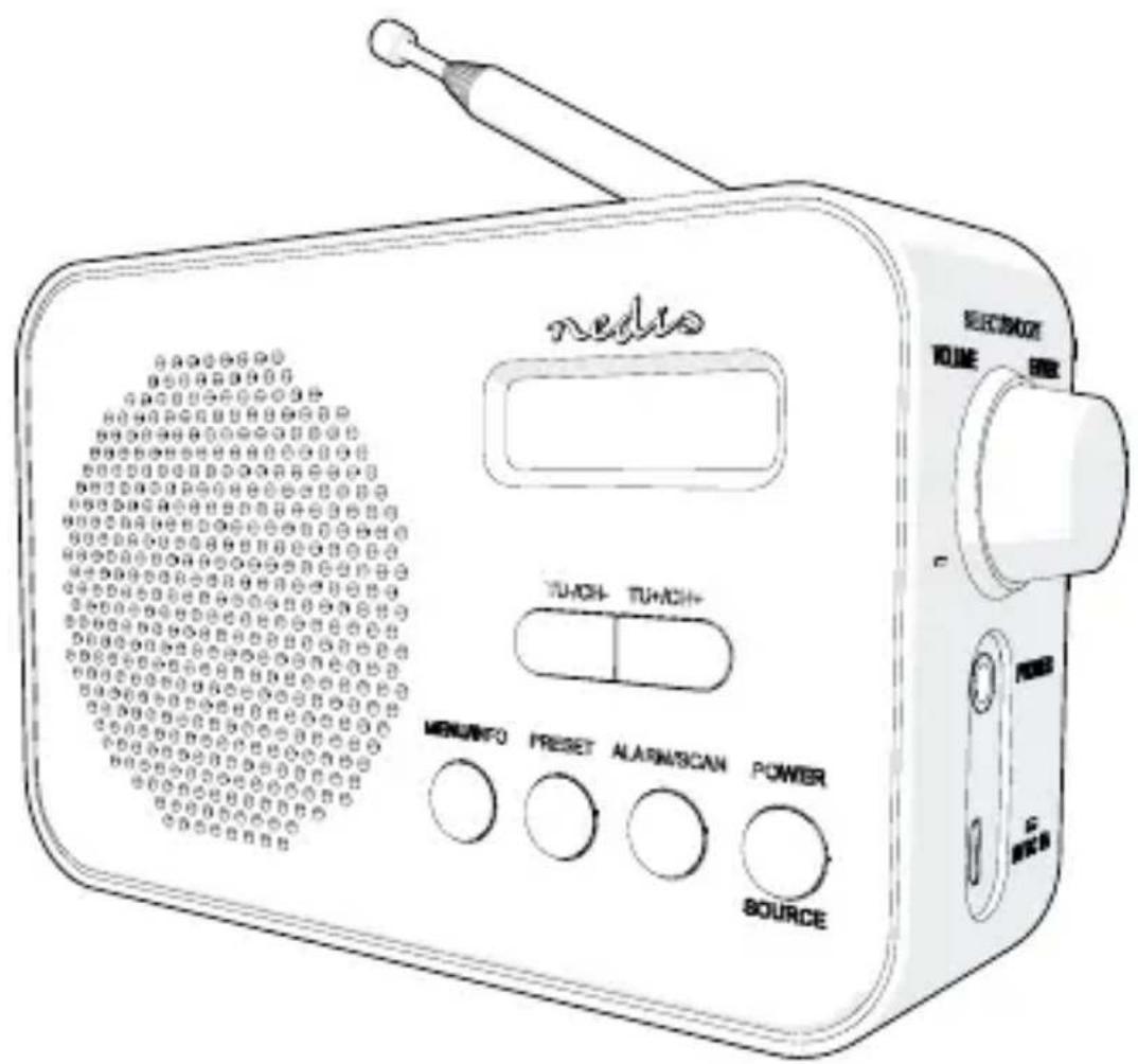 NEDIS RDDB1000BK - RDDB1000BK - 1