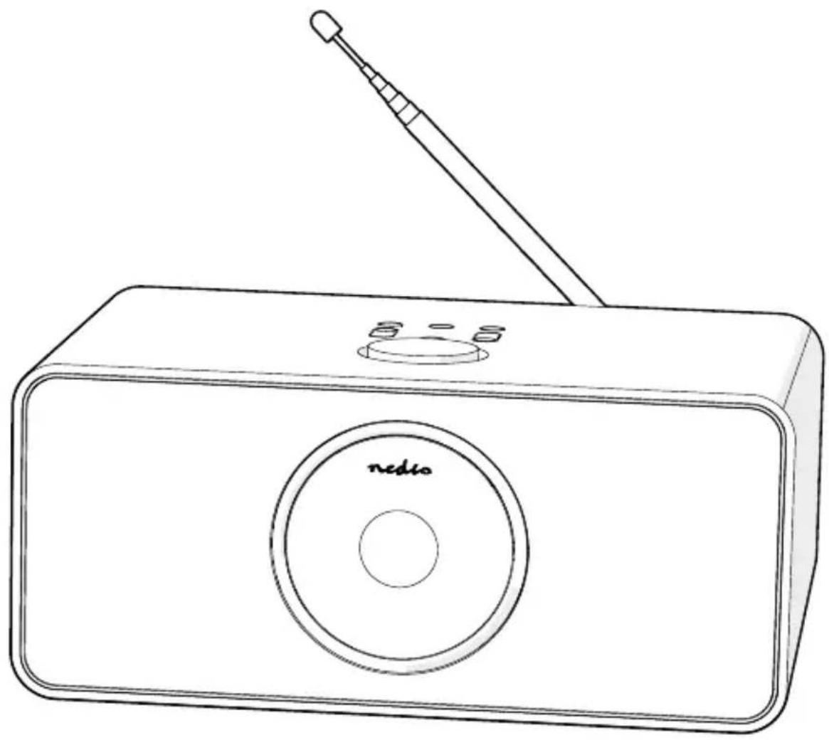 NEDIS RDIN4000BK - with FM and Bluetooth® - 1