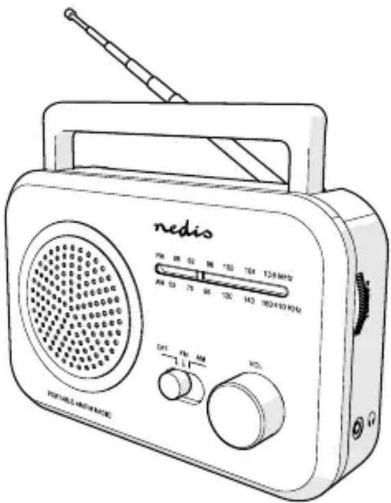 NEDIS RDFM1330GY - with analogue tuning - 1