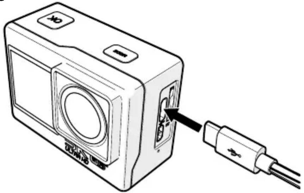 NEDIS ACAM61BK - Dual Screen Action cam to capture action in 5K Ultra HD - 5