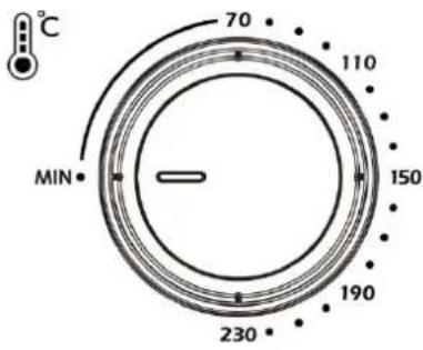 CASO TO 20 SilverStyle - Temperaturregler und Kontrolleuche - 1