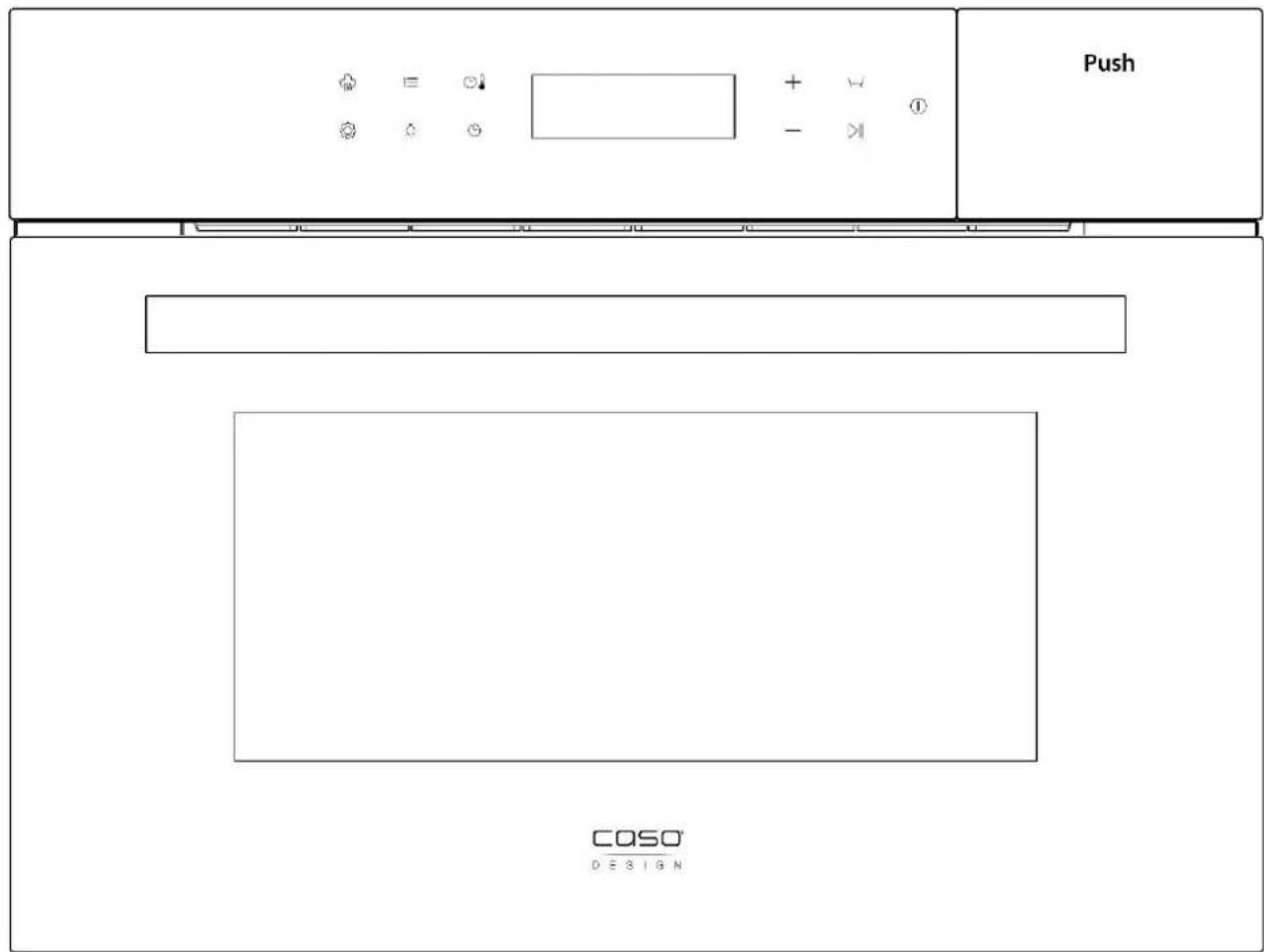 CASO SteamMaster E 56 - Horno a vapor encastrable SteamMaster E 56 - 1